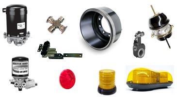 Heavy truck parts and accessories